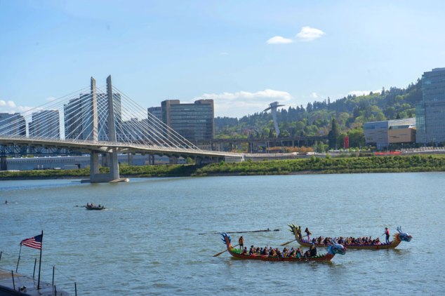 Dragon Boats in Portland, Oregon