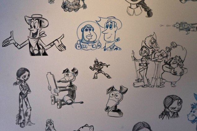 Toy Story sketches